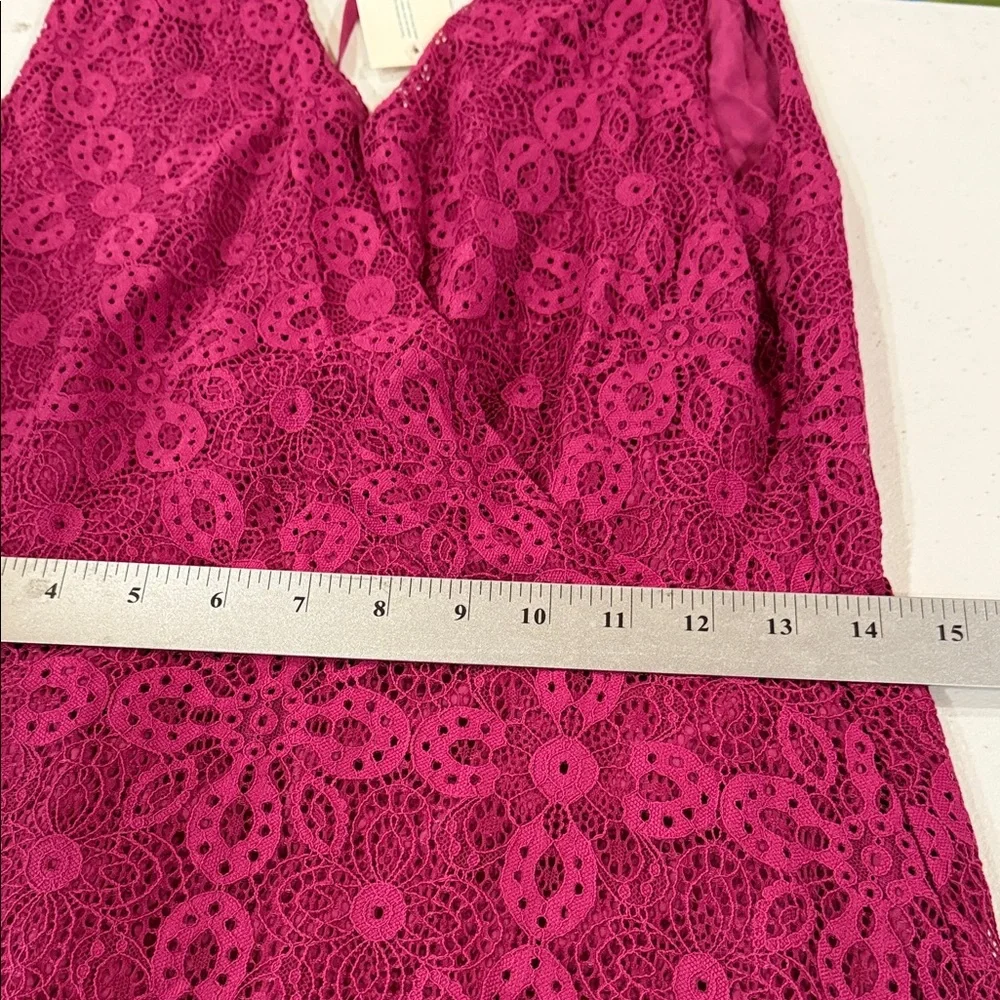 Sundance burgundy Lace Maxi Dress size M NWT  maxi - Picture 11 of 14